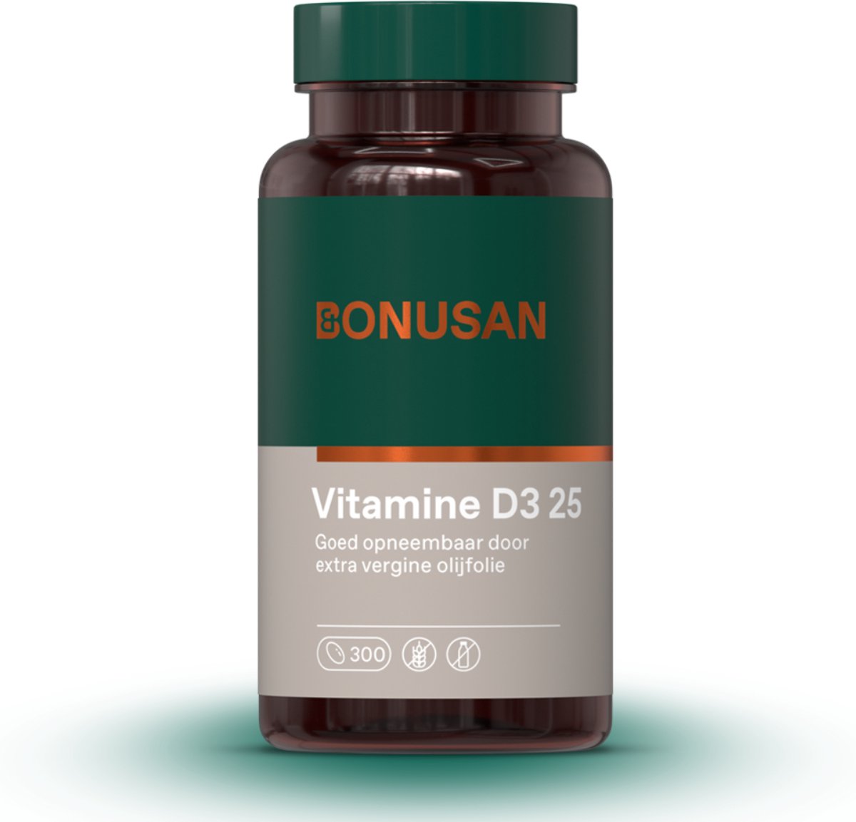 Goedkoopste BONUSAN Vitamine D3 25 – 300 Softgels – Vitamine D3 – In Extra Vierge Olijfolie – Ondersteunt Botten, Gebit en Weerstand
