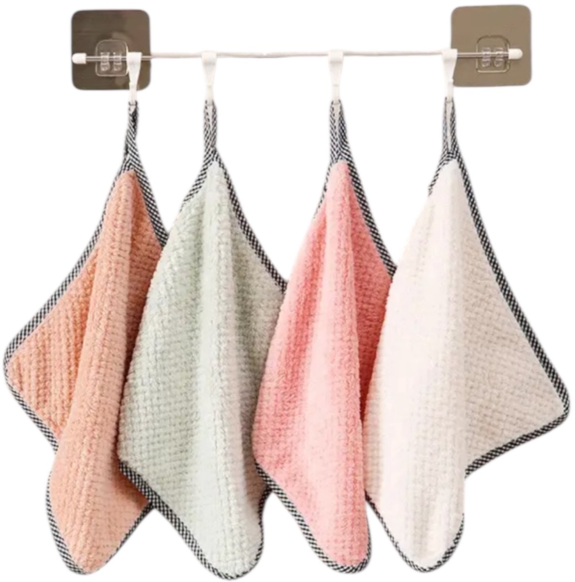 Goedkoopste Schoonmaakdoeken - Badkamer doekjes - Huishouddoekjes - Poetsdoeken - droogdoeken - Microvezel - Absorberend - 50 stuks