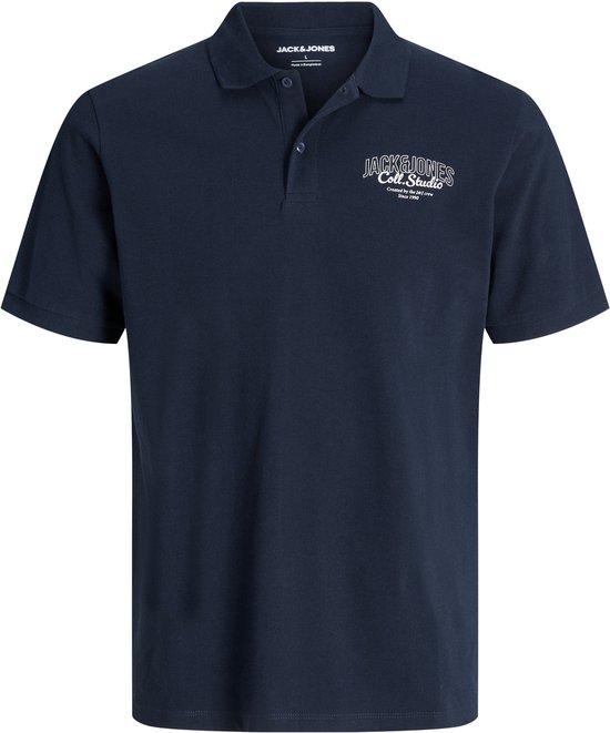 JACK&JONES PLUS JJMAKOTO POLO SS PLS Heren T-shirt - Maat EU2XL US1L