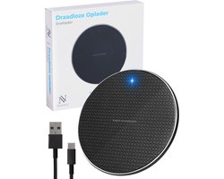 Nuvance Draadloze Oplader 10W - Inclusief Kabel - Wireless Charger - Fast Charger - Geschikt voor alle Draadloos Oplaadbare Smartphones
