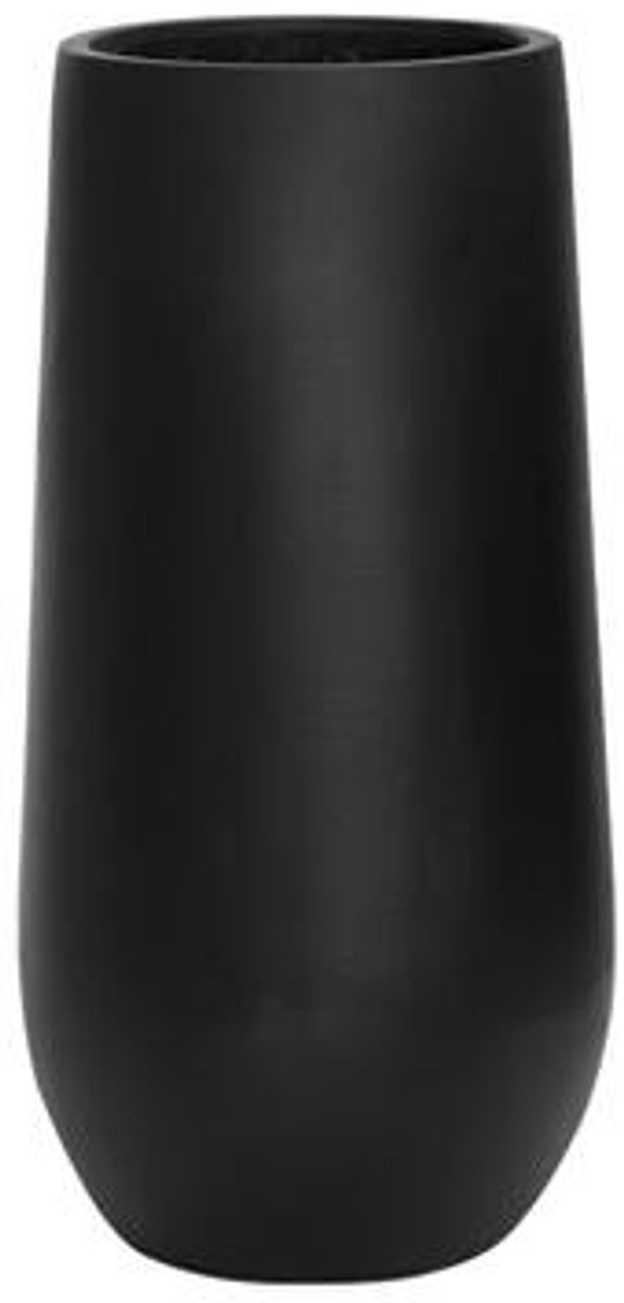 Pottery Pots - Plantenbak Nax M - Ø35cm x H70cm - Indoor en Outdoor - Black