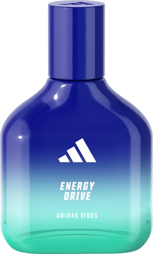 adidas Vibes Energy Drive Eau de Parfum, voor iedereen, 50 ml