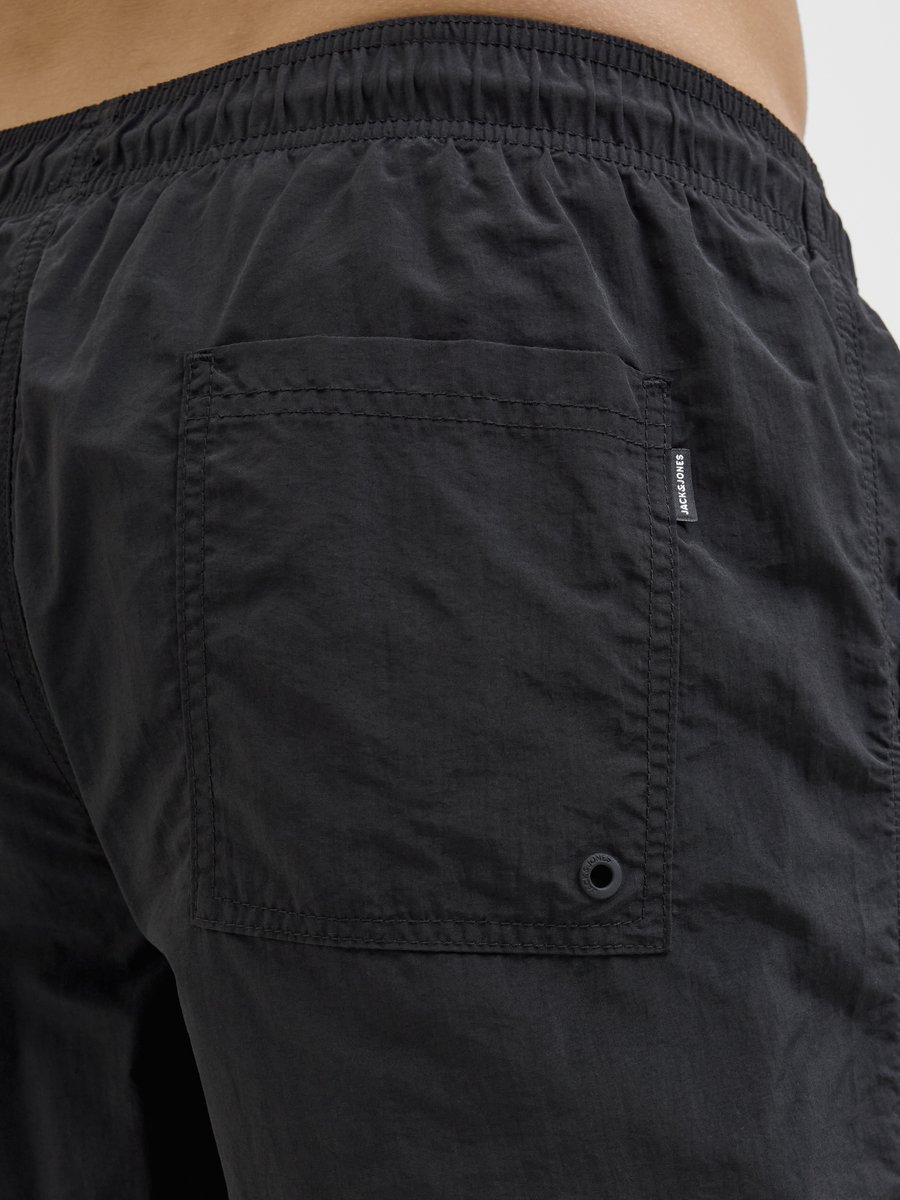 JACK&JONES PLUS - JPSTNAXOS JJSWIM SHORTS VESTERBRO SN PLS Heren Zwembroek - Black — afbeelding 3