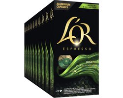 L'OR Origins Brazil Koffiecups - 10 x 10 capsules