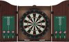Afbeelding van het spelletje vidaXL Dartbord professioneel met kast en 6 darts sisal
