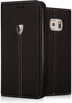 Portemnnee Hoesje Slim Fit PU leather case met stand Noble voor Samsung Galaxy S8 Zwart