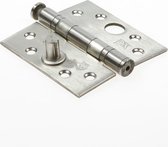 Dulimex Kogellagerscharnier H362-89892025 RVS 89 x 89 x 3mm SKG*** 6232.133.8989