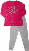 AnnaRebella Meisjes Pyjama Rood ANPYM2507A Maten: 176