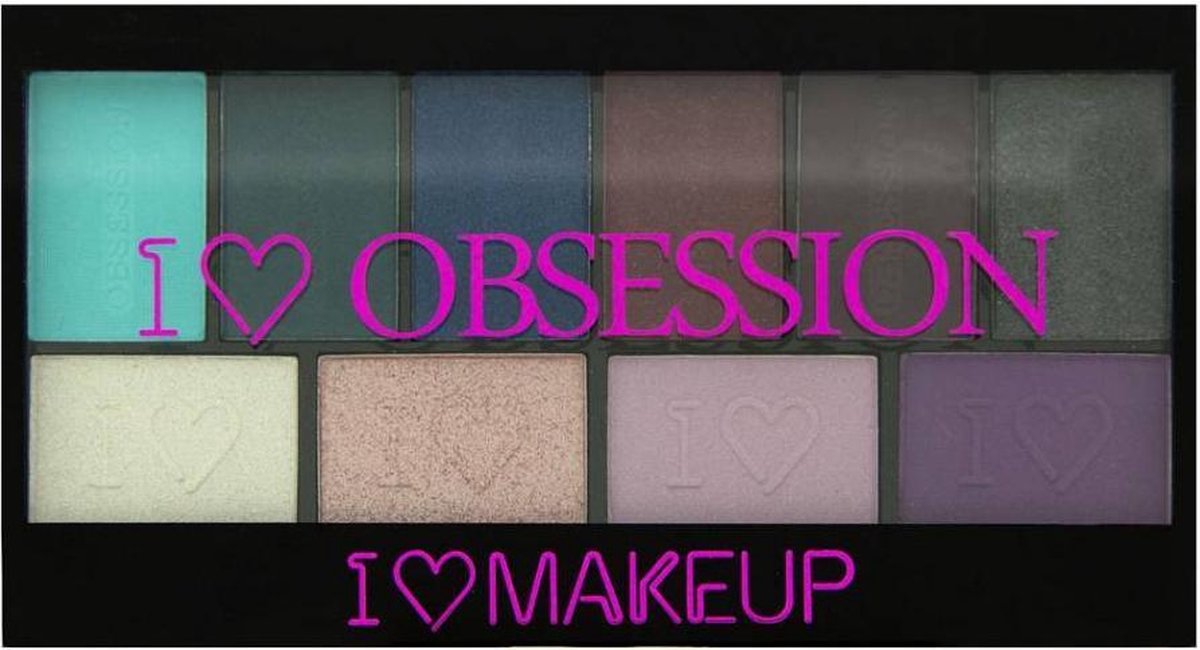 I Heart Revolution - I Heart Obsession Palette - Wild is the Wind - Oogschaduw