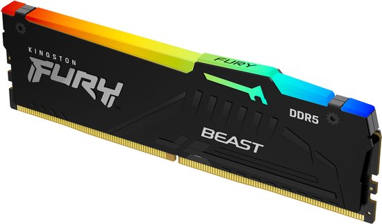 Kingston Technology FURY Beast 32GB 5200MT/s DDR5 CL40 DIMM RGB | bol