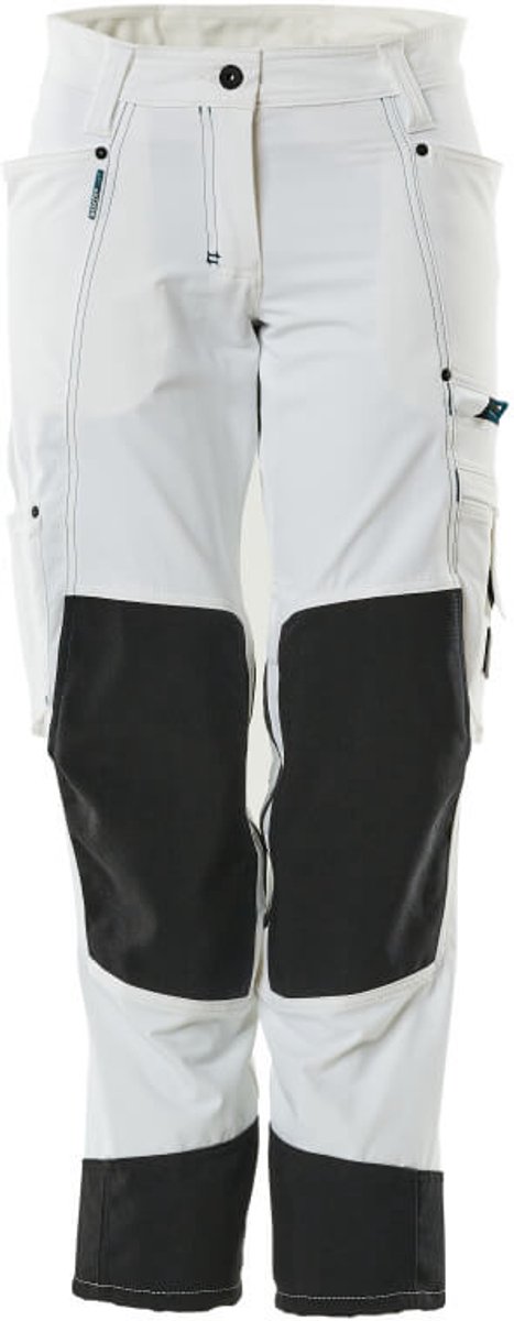 Mascot Advanced Broek met kniezakken 18378-311 - Wit - C56 - 82