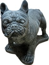 Stone Garden Lying Frenchie French Bulldog Dog Puppy Ornament Statue