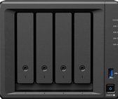 Synology DiskStation DS925+ - NAS - 4 bay (plus 2x M.2 slots) - 4GB DDR4 - 0TB - 2x 2.5G netwerk