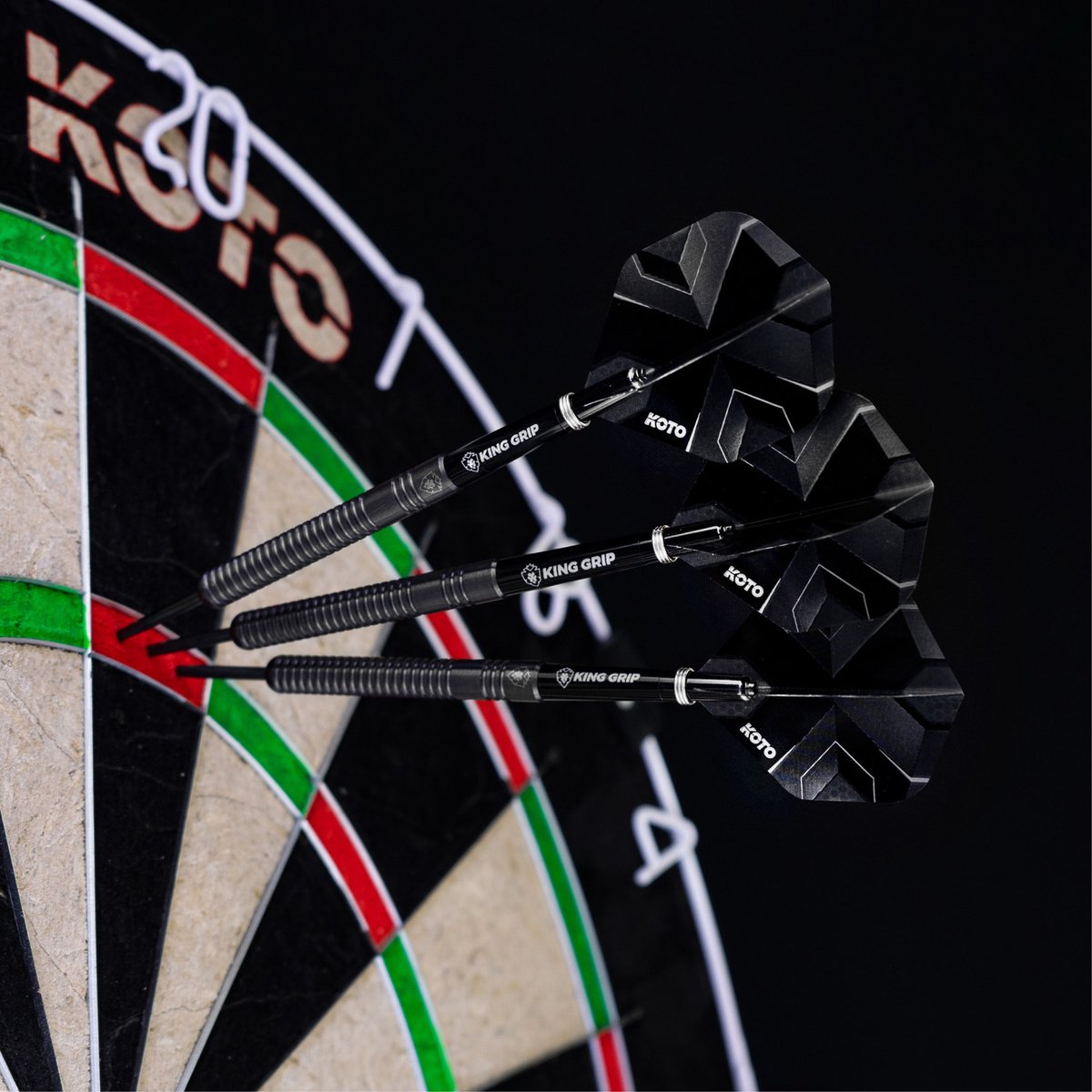 KOTO ZIZ-X NO2 Grey - Dart Flights