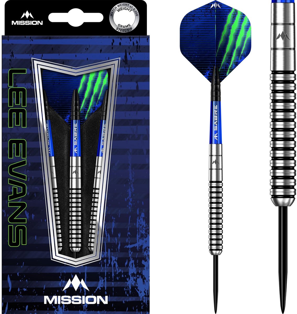 Mission Lee Evans 90% - Dartpijlen 21 Gram