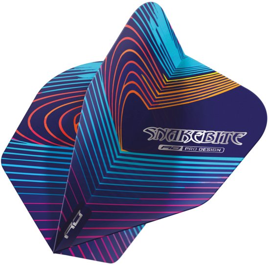 Red Dragon Peter Wright Hardcore Snakebite Multi Colour NO6 - Dart Flights van Red Dragon — afbeelding 3
