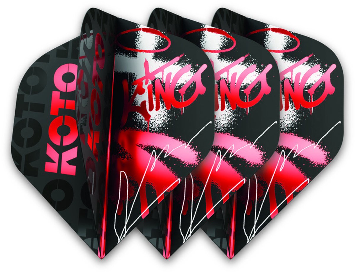KOTO Rebel Red OG NO2 - Dart Flights
