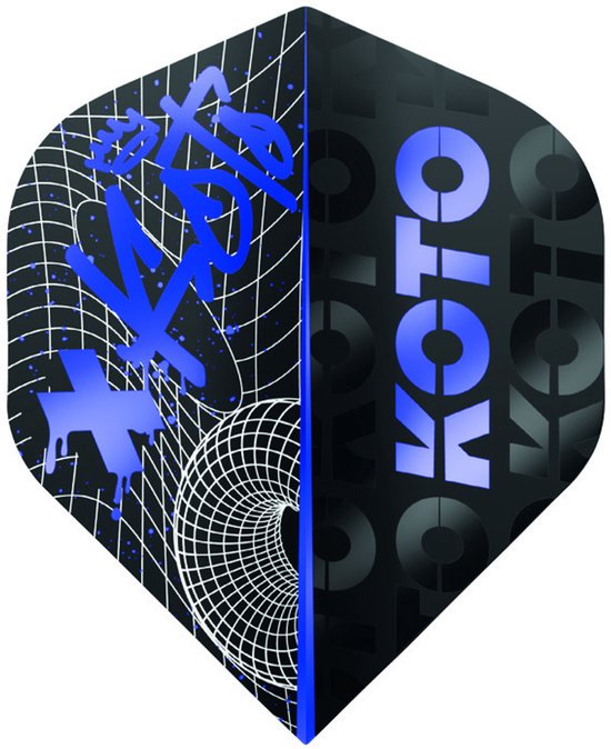 KOTO Rebel Blue NO2 - Dart Flights van Merkloos — afbeelding 2