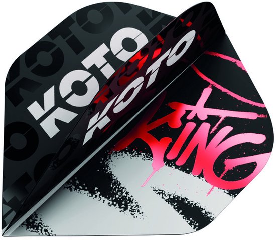 KOTO Rebel Red X NO2 - Dart Flights van KOTO — afbeelding 2