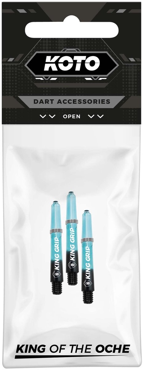 KOTO King Grip Colors Blue Black - Dart Shafts