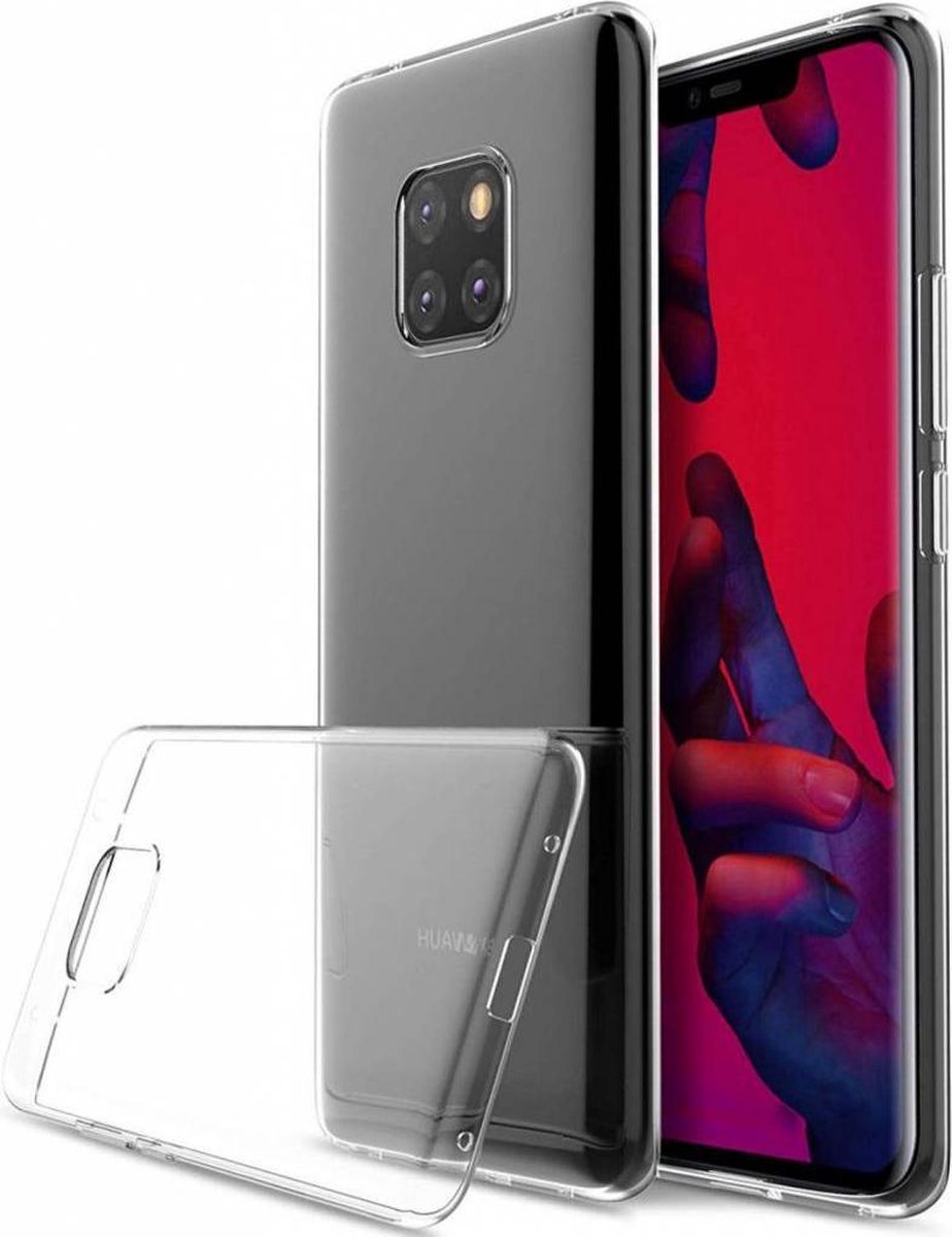 Huawei Mate 20 Pro Transparant TPU Back hoesje