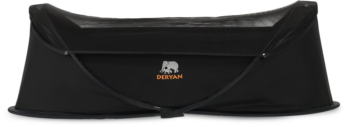 Deryan Luxe Infant Inklapbare Campingbedje - Baby klamboe - Zwart thumbnail 6