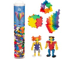 Plus-Plus Tube Basic 240 delige bouwset - 4185 - Bouwspeelgoed - Constructiespeelgoed - Set met bouwstenen - Vanaf 5 jaar