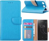Sony Xperia XZ1 Compact Portemonnee hoesje / book case Blauw