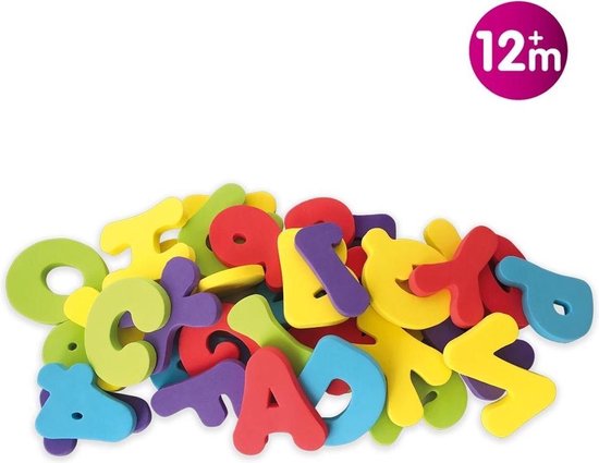 Nûby Badspeeltjes Letters en Cijfers - 12m+ | bol.com