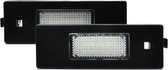 AutoStyle Set pasklare LED nummerplaat verlichting passend voor Alfa/BMW/Fiat/Mini diversen