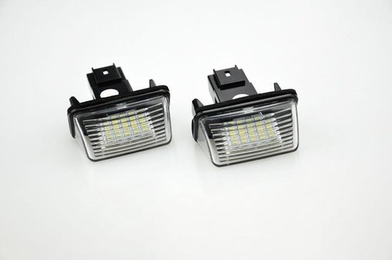 Set LED nummerplaat verlichting passend voor Citroën/Peugeot diversen | bol.com