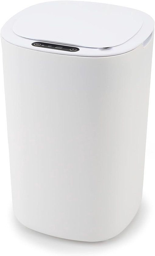 Retro Poubelle à Ouverture Automatique avec Capteur, Métal, 45 Litres, Vintage SWAN SWKA4500YELNEU Jaune - Maison