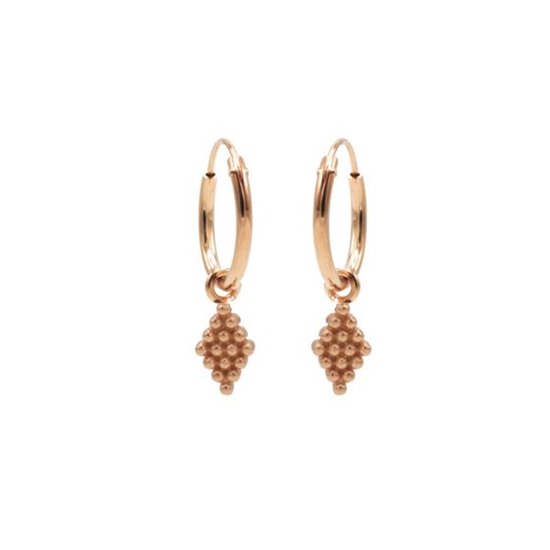 Karma symbols Oorring grapes rose M2947