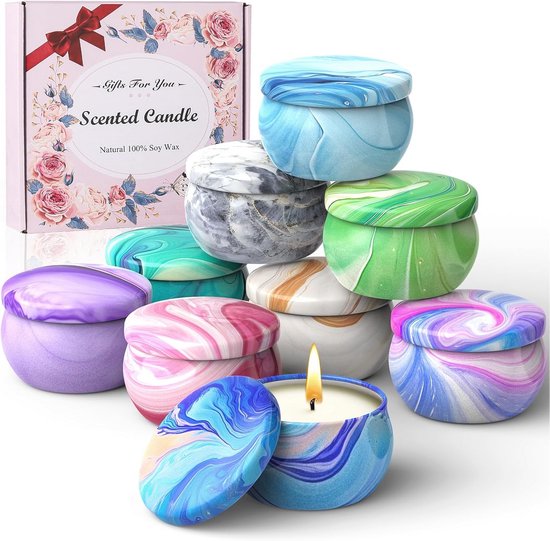 Geurkaarsen Sets voor Kerstcadeaus voor Vrouwen