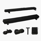 Carrier Rails 2PCS Imperiaal Kajak Imperiaal Universele Dakdrager Carrier Voor Kayak Kano Paddle Boot Surf Ski Universal Imperiaal
