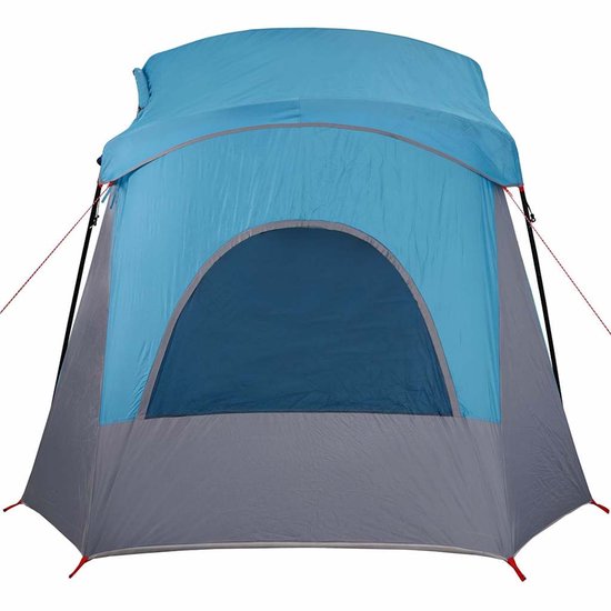 vidaXL Kampeertent - 5-Persoons - Waterdicht - Blauw Kampeertent - Bungalowtent - Tent - Camping - Vakantie van Vidaxl — afbeelding 4