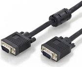 Digitus 15m, 2xVGA VGA kabel VGA (D-Sub) Zwart