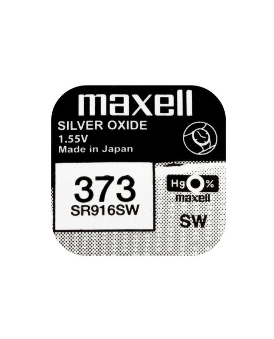 SR916SW Horloge Batterij 373 Maxell | bol.com