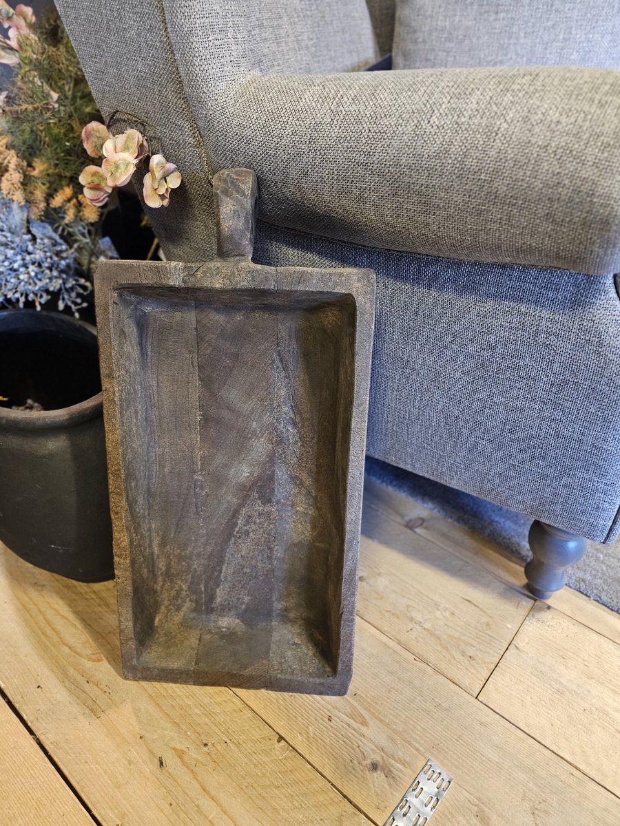 LUKSA| HOUTEN BAK MET GREEP| DECORATIEBAK| BAK MET GREEP| ALTIJDIETSMOOIS