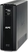APC Back-UPS PRO 1500VA noodstroomvoeding 6x stopcontact, USB, uitbreidbare runtime