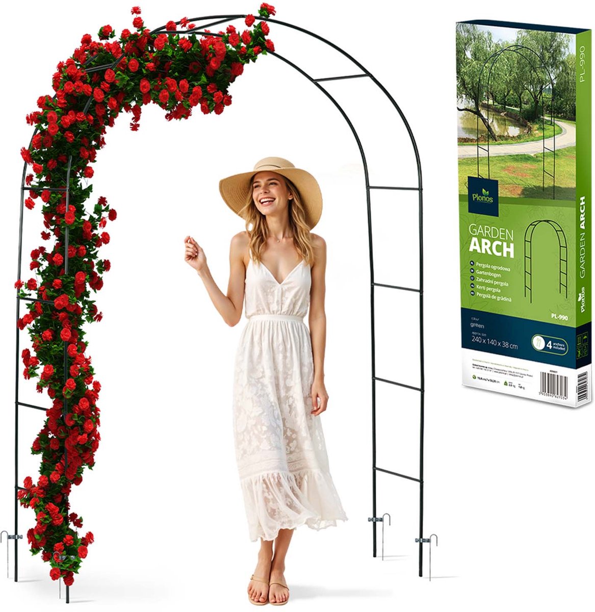 Pergola boog 240 cm Plonos PL-990