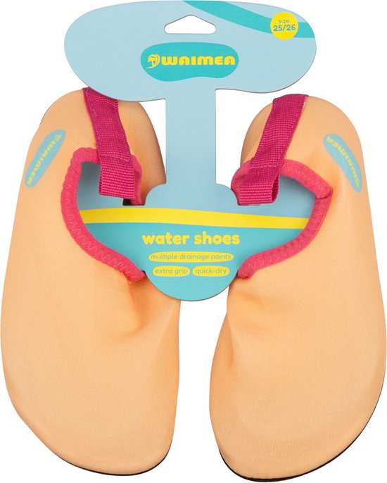 Waimea Waterschoen - Kinderen - Antislip - Extra Grip - Oranje - Maat 27/28