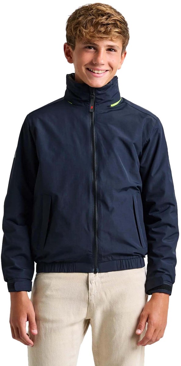 Slam Sailing Warm Jas Blauw 14 Years Jongen