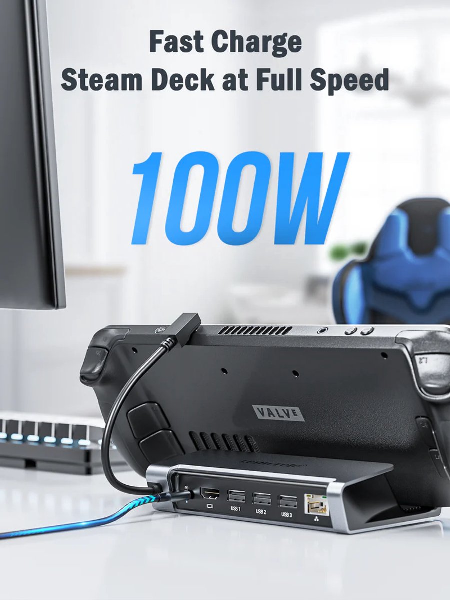 Lemorele X23L: 6-in-1 USB-C Hub voor Steam Deck en tablets thumbnail 6