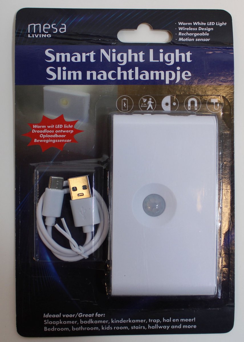Mesa Living - Sensor Licht - Kastverlichting met Plakstrip - Wit