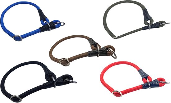 Hunter Tara Hondenhalsband, leer, juchtleer, belastbaar, weerbestendig
