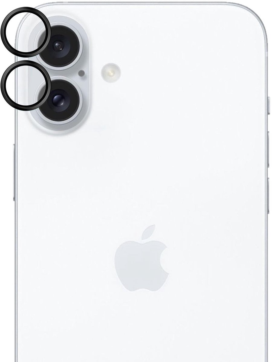 Apple iPhone 16/16 Plus - HARDY Lens Protection Pro Zwart