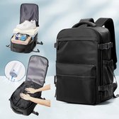 Vacuümrugzak - Vacuüm - Rugzak - Reistas - Inclusief Vacuümpompje - 30 Liter - Handbagage - Grote Reisrugzak voor Dames en Heren - Vliegtuig - Koffer - Reisrugzak - Waterdichte Reistas - Voor Reizen, Zaken, Zakenreizen, Weekend