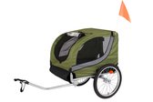 Flamingo Fietskar Tybalt – Groen, 76 × 57 × 65,5 cm | Geschikt voor Fiets & E-bike