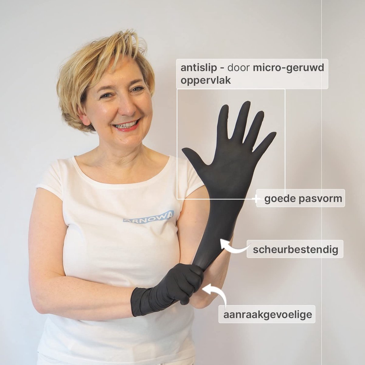 Latex Disposable Gloves XS Black Powder Free Pack of 100 Disposable Gloves Available-M